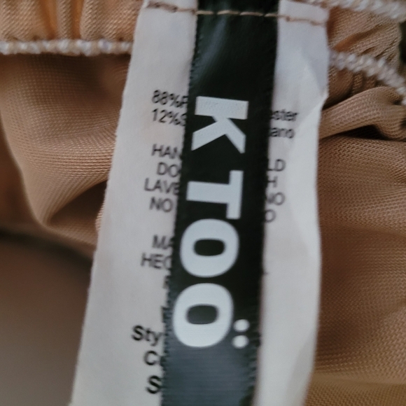 Boutique Champagne Dress Sleeveless Satin Smocking Wiggle Dress - Picture 10 of 11